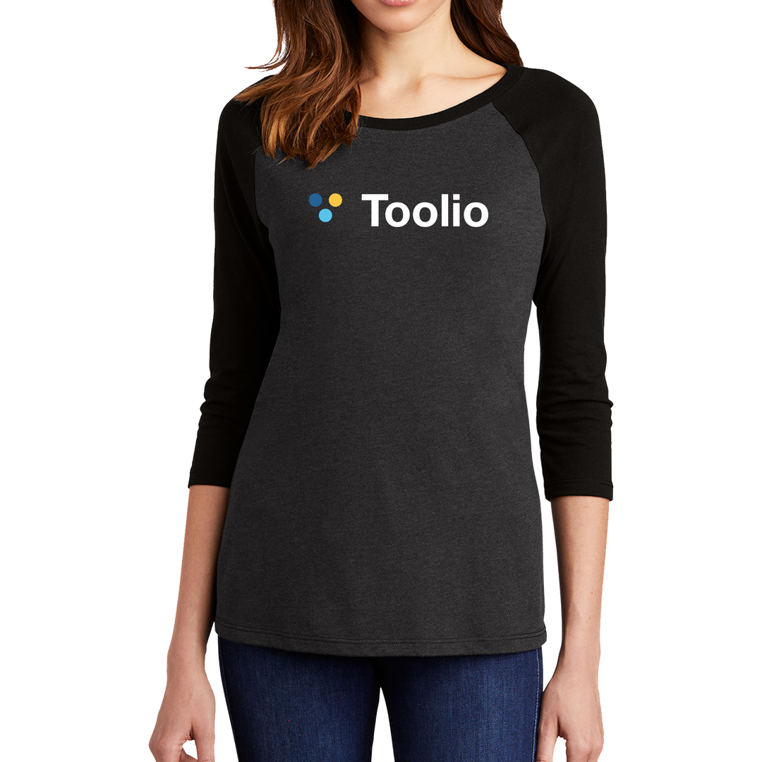 District ® Women’s Perfect Tri ® 3/4-Sleeve Raglan