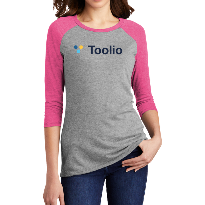 District ® Women’s Perfect Tri ® 3/4-Sleeve Raglan