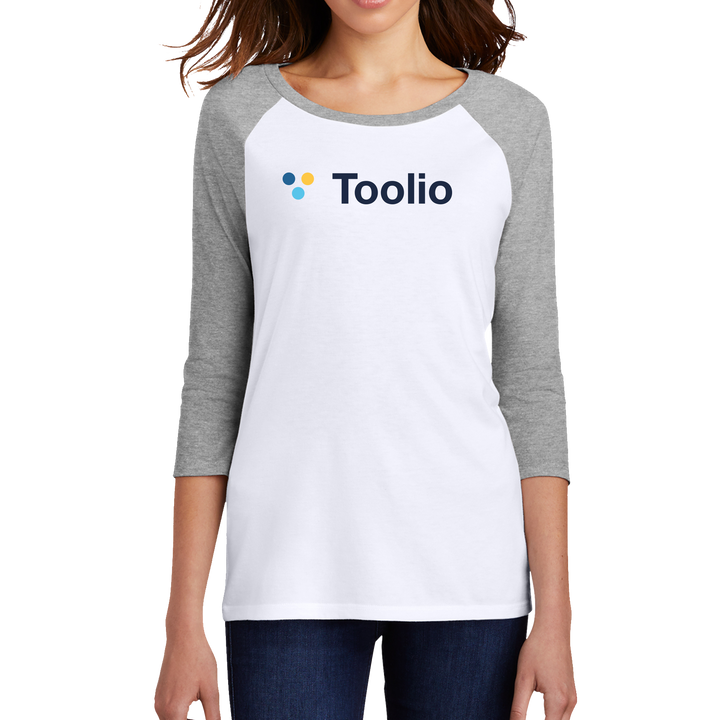 District ® Women’s Perfect Tri ® 3/4-Sleeve Raglan