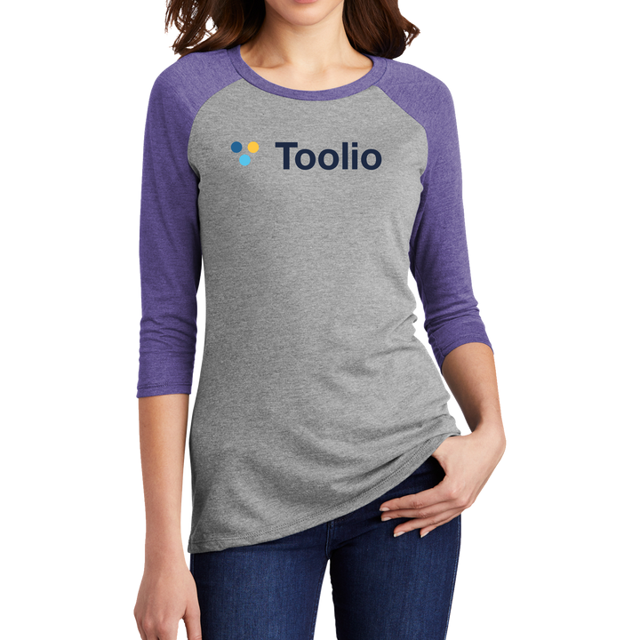 District ® Women’s Perfect Tri ® 3/4-Sleeve Raglan