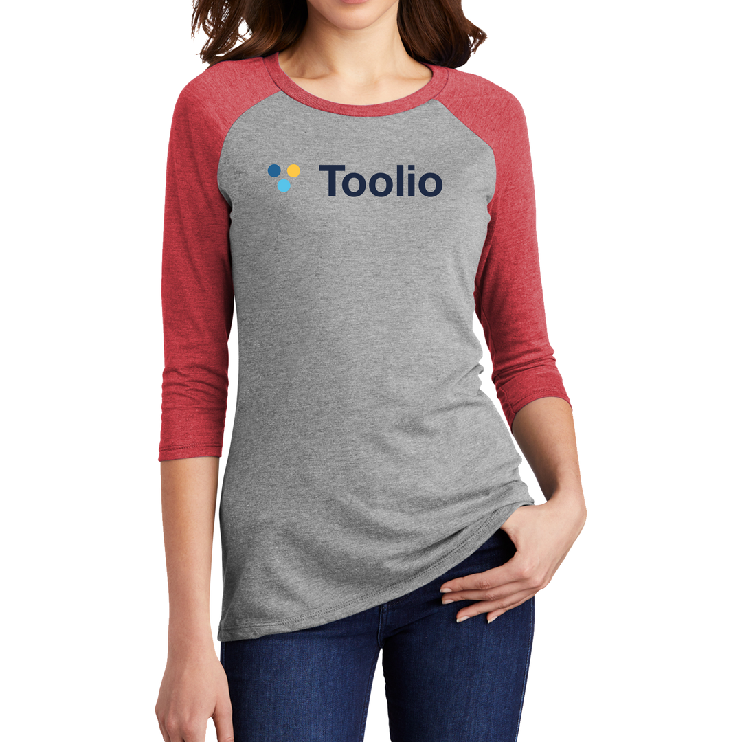 District ® Women’s Perfect Tri ® 3/4-Sleeve Raglan
