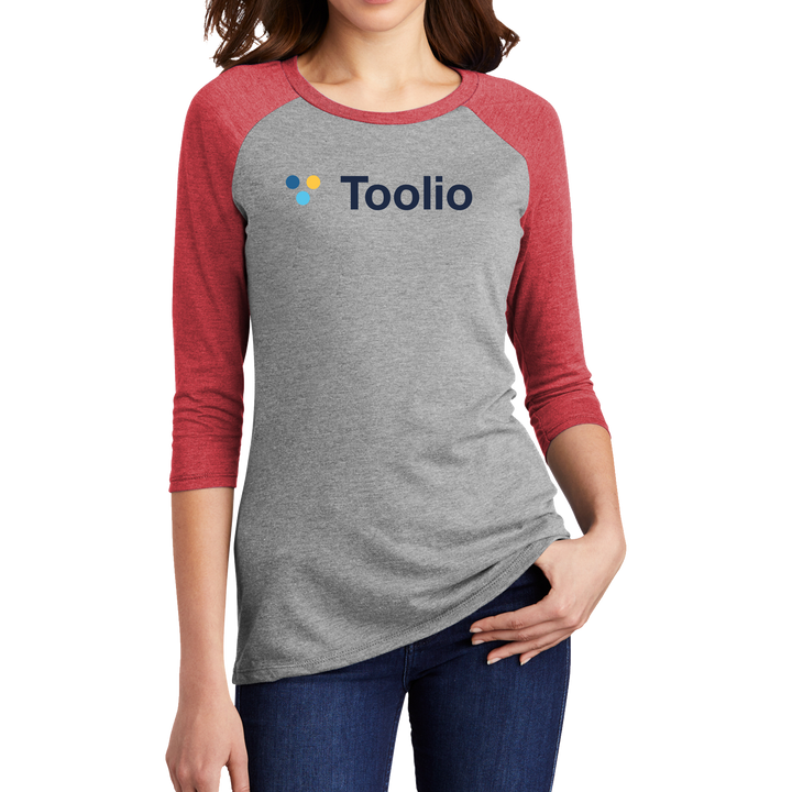 District ® Women’s Perfect Tri ® 3/4-Sleeve Raglan