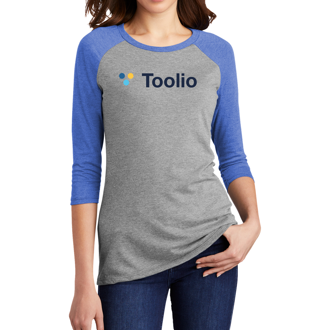 District ® Women’s Perfect Tri ® 3/4-Sleeve Raglan