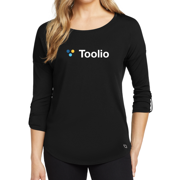 OGIO® Women's Gravitate Scoop 3/4-Sleeve