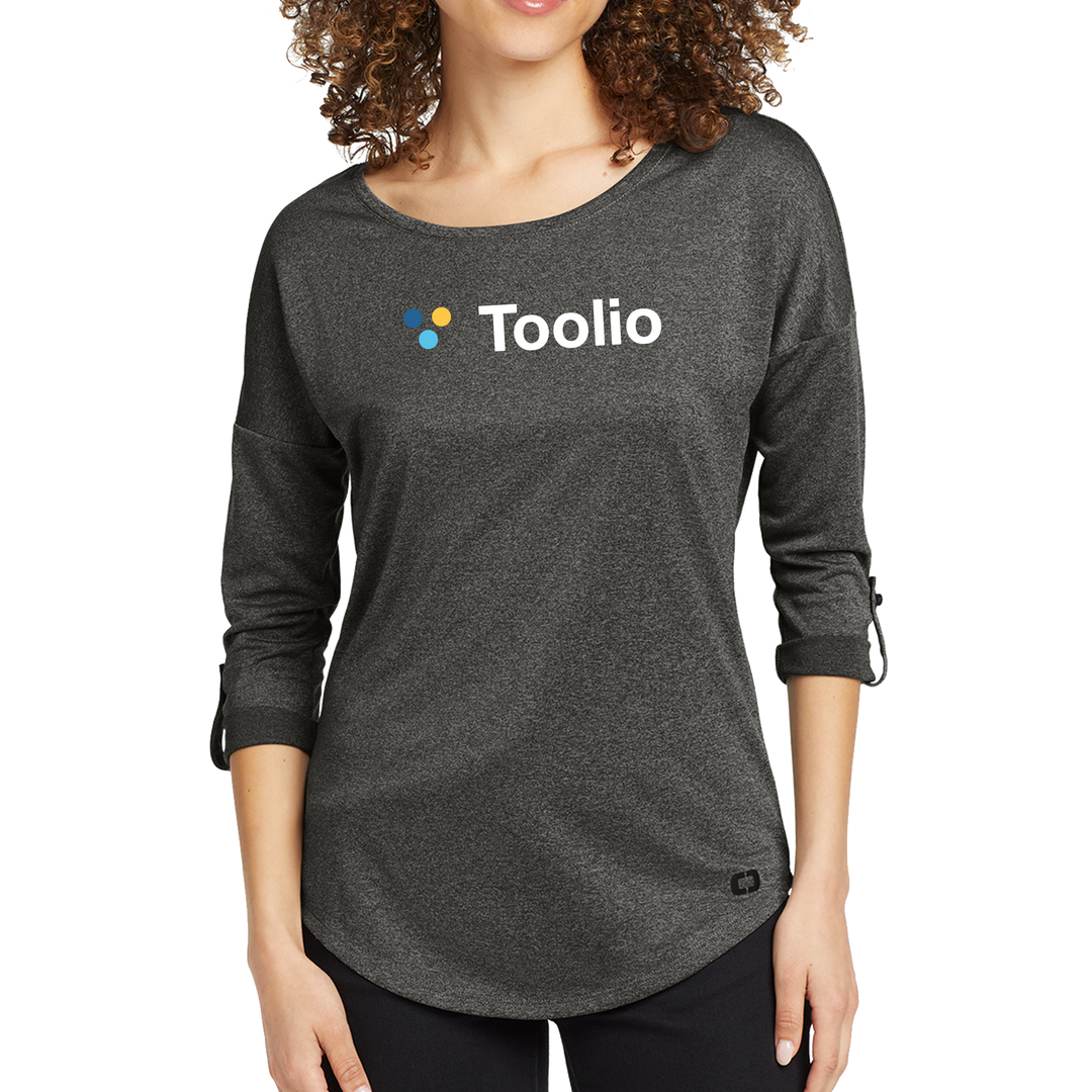 OGIO® Women's Gravitate Scoop 3/4-Sleeve