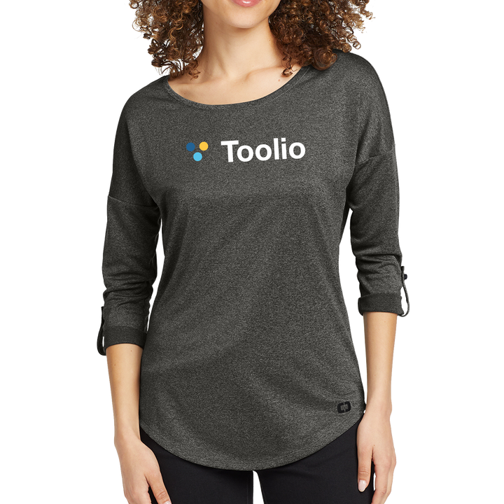 OGIO® Women's Gravitate Scoop 3/4-Sleeve