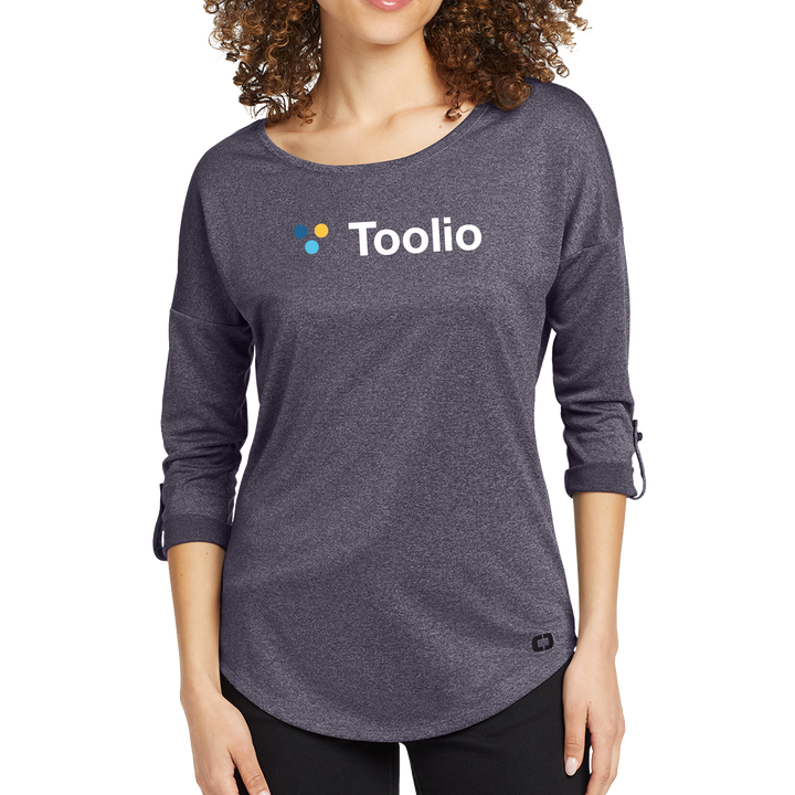 OGIO® Women's Gravitate Scoop 3/4-Sleeve