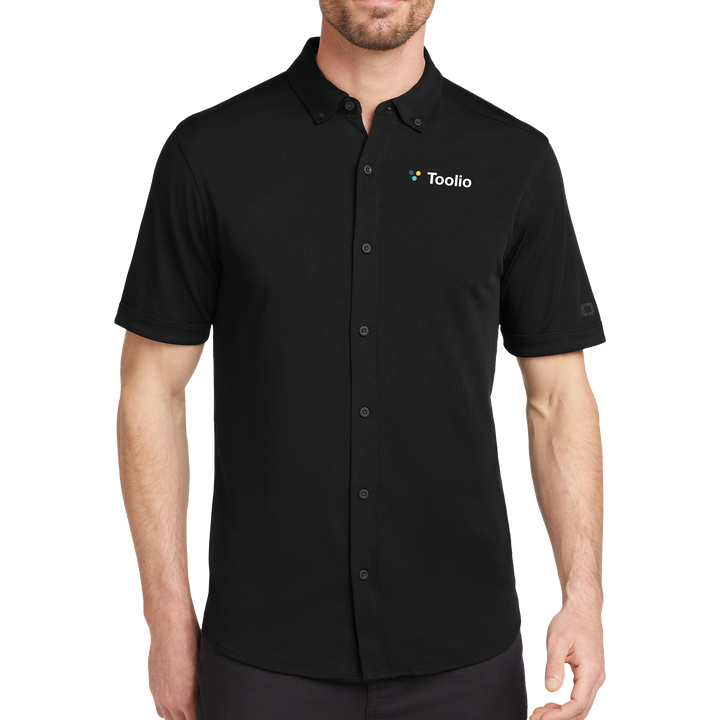 OGIO® Gravitate Full-Button Polo