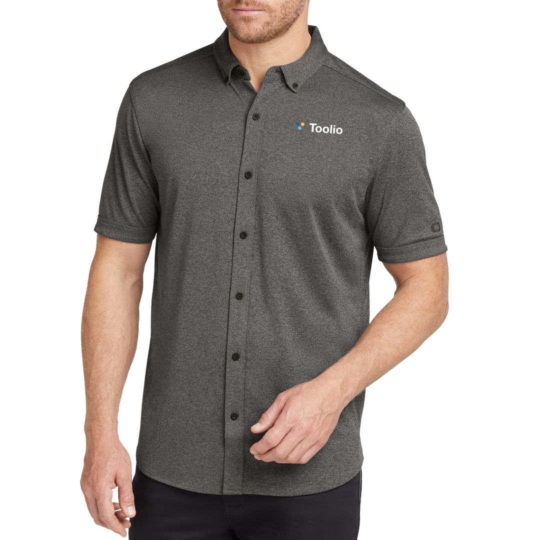 OGIO® Gravitate Full-Button Polo