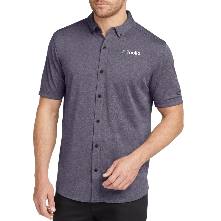OGIO® Gravitate Full-Button Polo