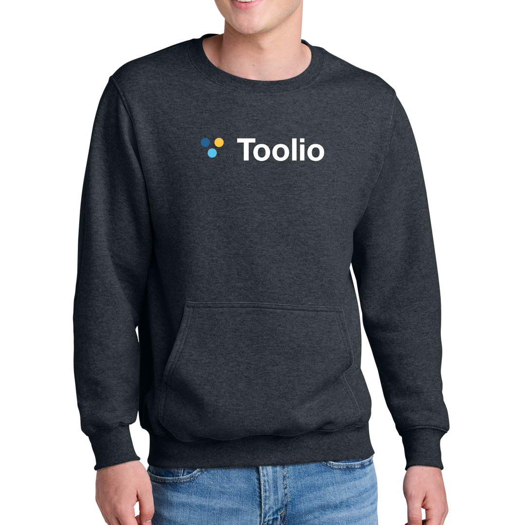 Port & Company® Core Fleece Crewneck Pocket Sweatshirt