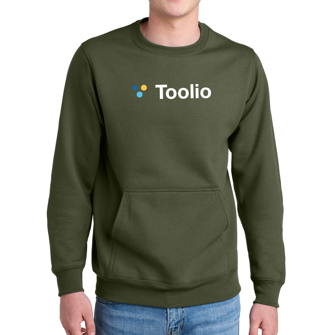 Port & Company® Core Fleece Crewneck Pocket Sweatshirt
