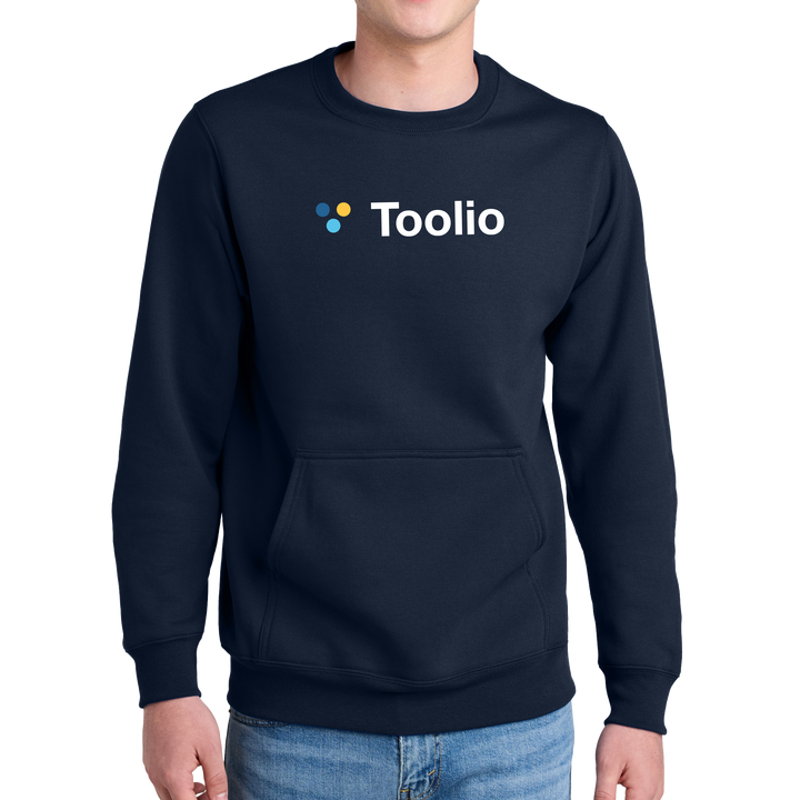 Port & Company® Core Fleece Crewneck Pocket Sweatshirt