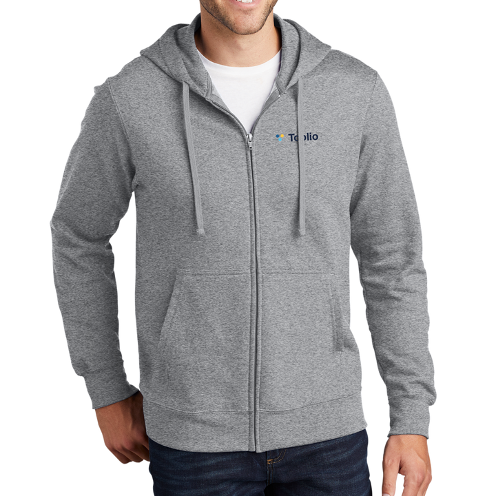 Port & Company® Fan Favorite™ Fleece Full-Zip Hooded Sweatshirt