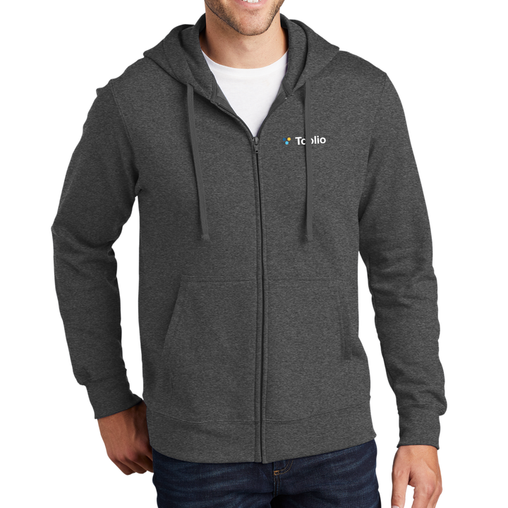 Port & Company® Fan Favorite™ Fleece Full-Zip Hooded Sweatshirt