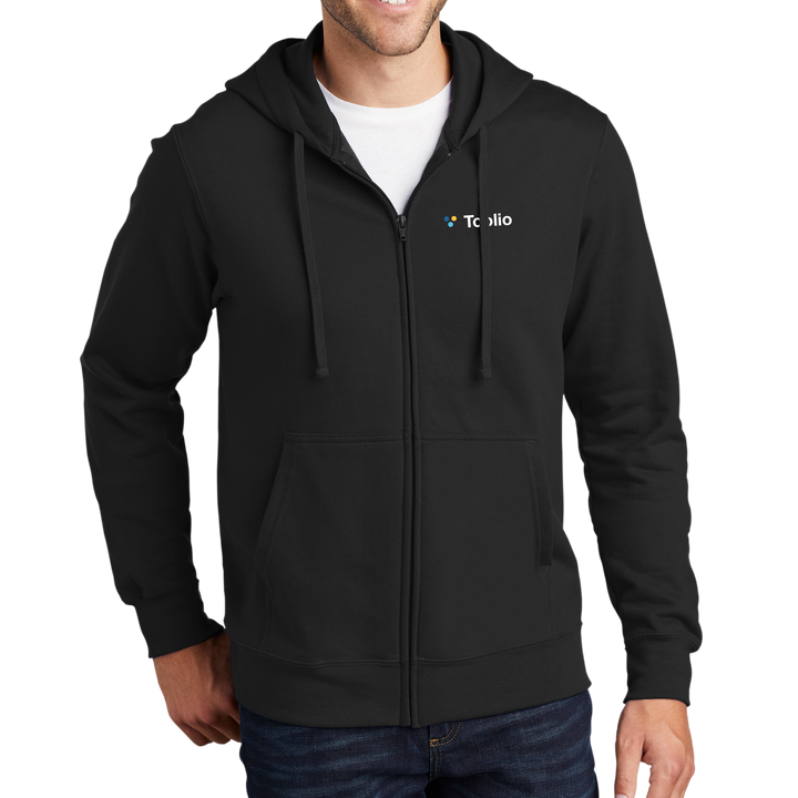 Port & Company® Fan Favorite™ Fleece Full-Zip Hooded Sweatshirt