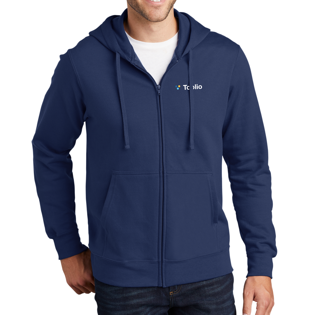 Port & Company® Fan Favorite™ Fleece Full-Zip Hooded Sweatshirt