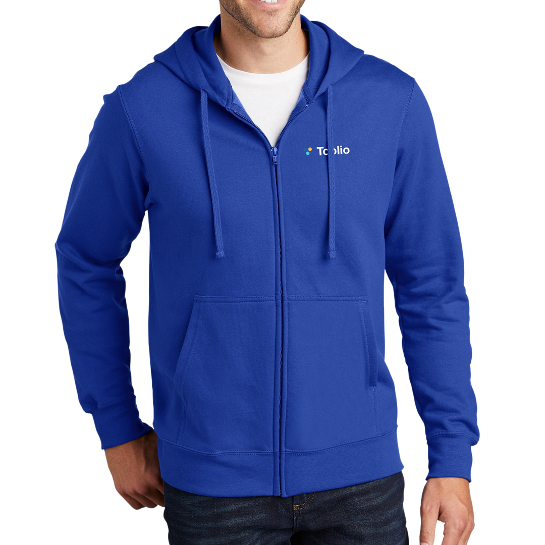 Port & Company® Fan Favorite™ Fleece Full-Zip Hooded Sweatshirt