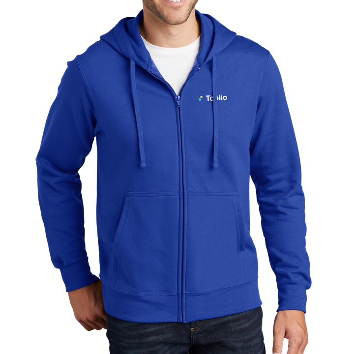 Port & Company® Fan Favorite™ Fleece Full-Zip Hooded Sweatshirt