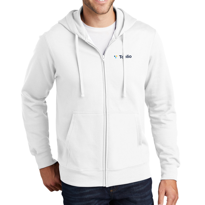 Port & Company® Fan Favorite™ Fleece Full-Zip Hooded Sweatshirt