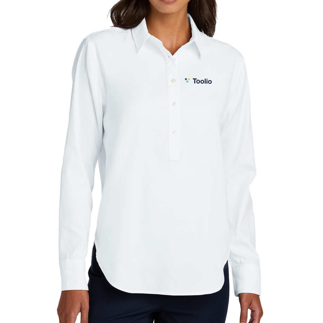 Mercer+Mettle® Women’s Long Sleeve Modern Oxford Shirt